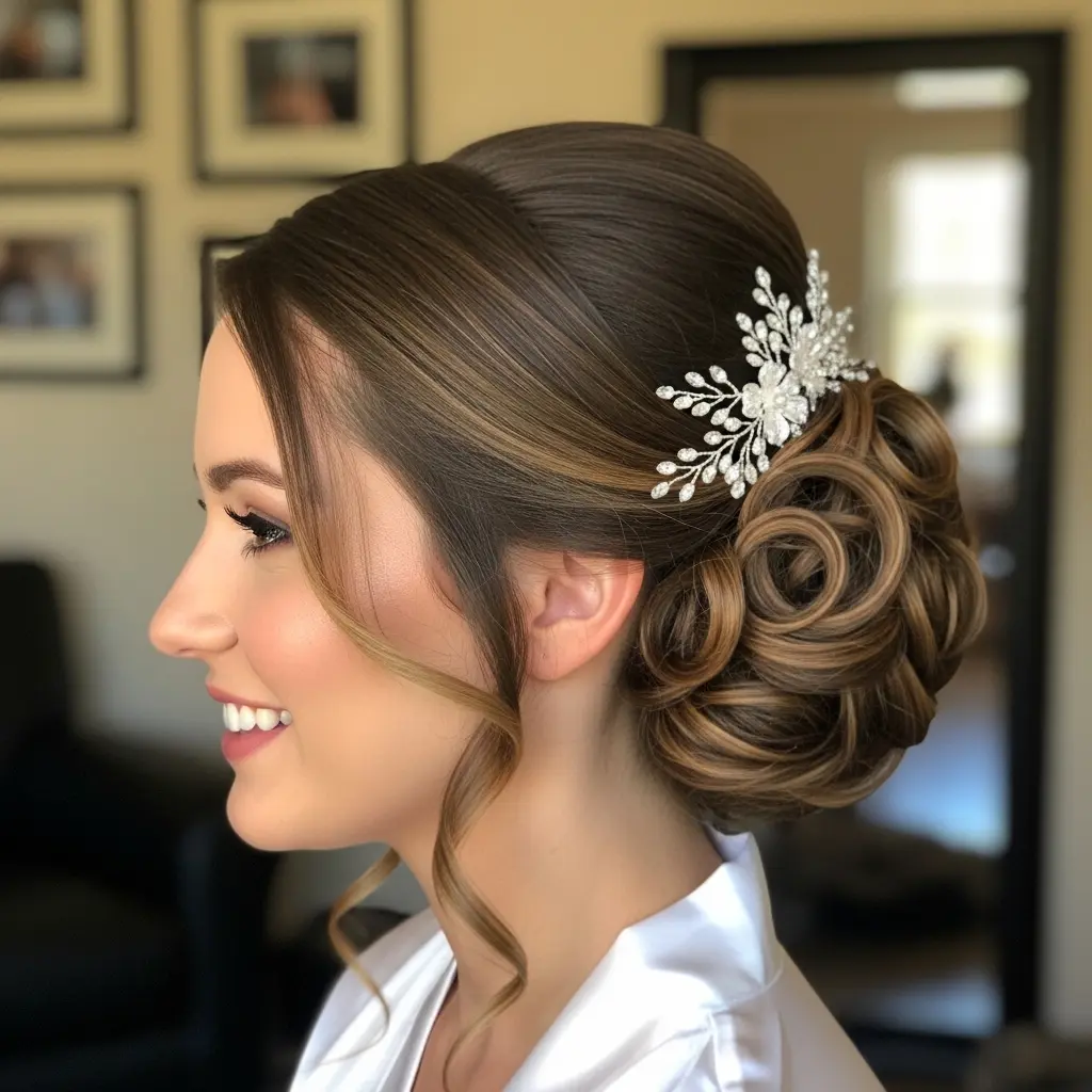 #9 Vintage Wedding Updo