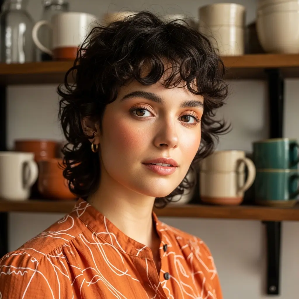 #11 Flat Hair with Fringe for Face Framing