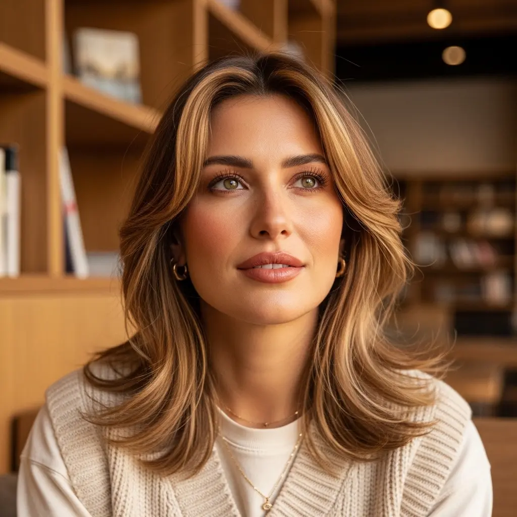#12 Textured Layers for Flat Hair Fluff