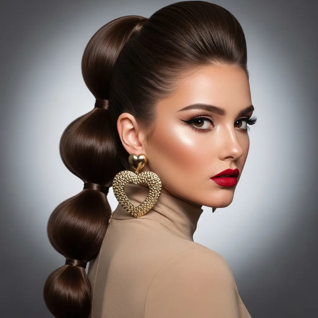 #16 Tight Ponytail with Volume