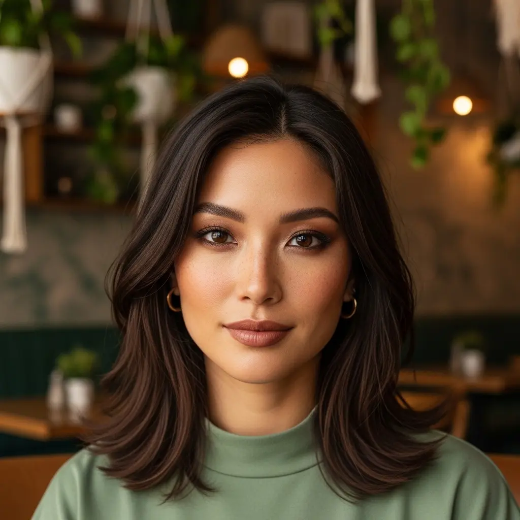 #19 Butterfly Haircut for Flat Hair