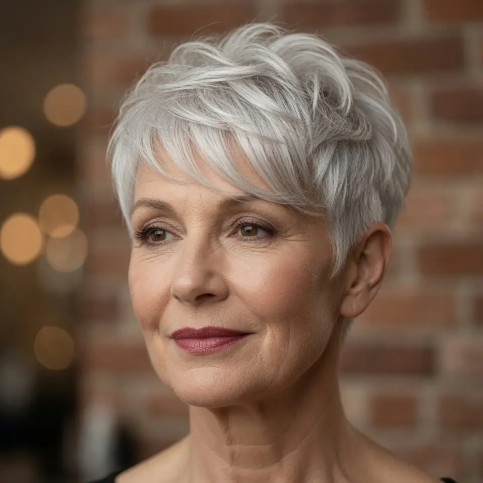 #11 Fabulous Pixie with Side-Swept Bangs