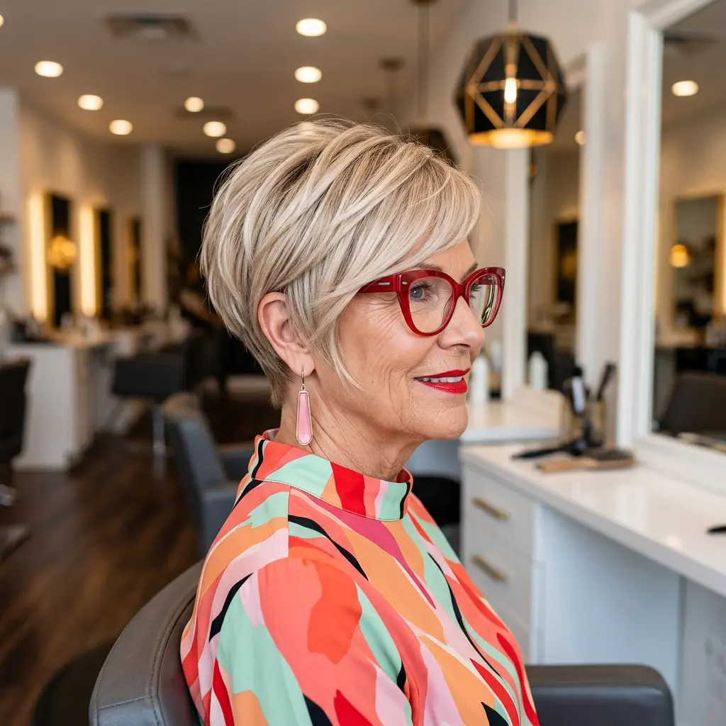 #13 Side-Swept Lixie for Round Faces