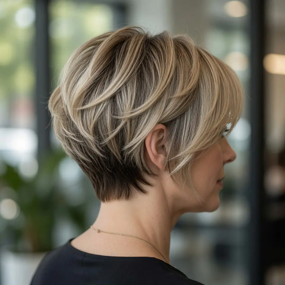 #14 Short Tapered Pixie Bob