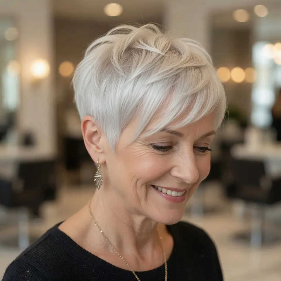 #15 Chic Pixie with Wispy Side Bangs