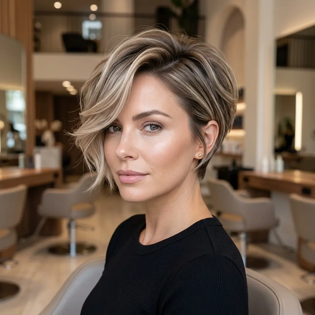 #15 Hand-Painted Balayage Layered Lixie