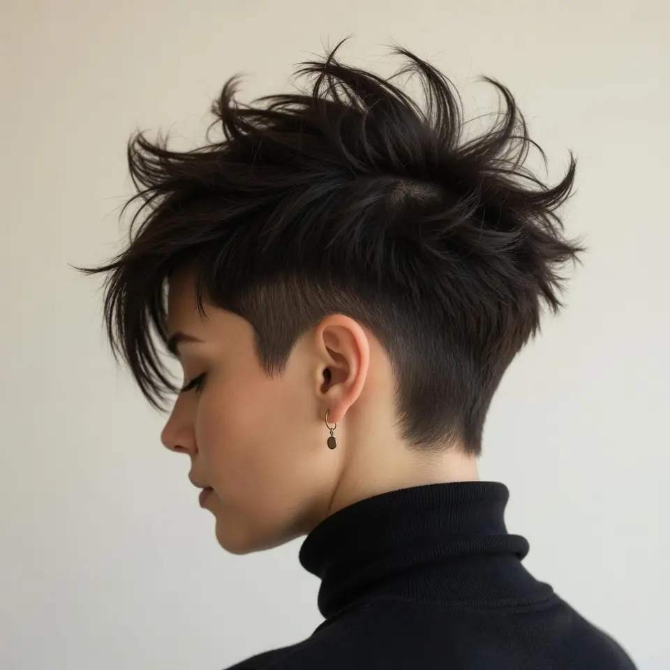 #16 Versatile Pixie Cut with a Textured Top