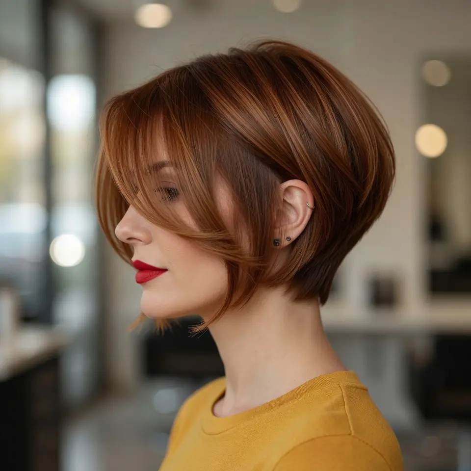 #20 Stacked Pixie Bobbed Hair