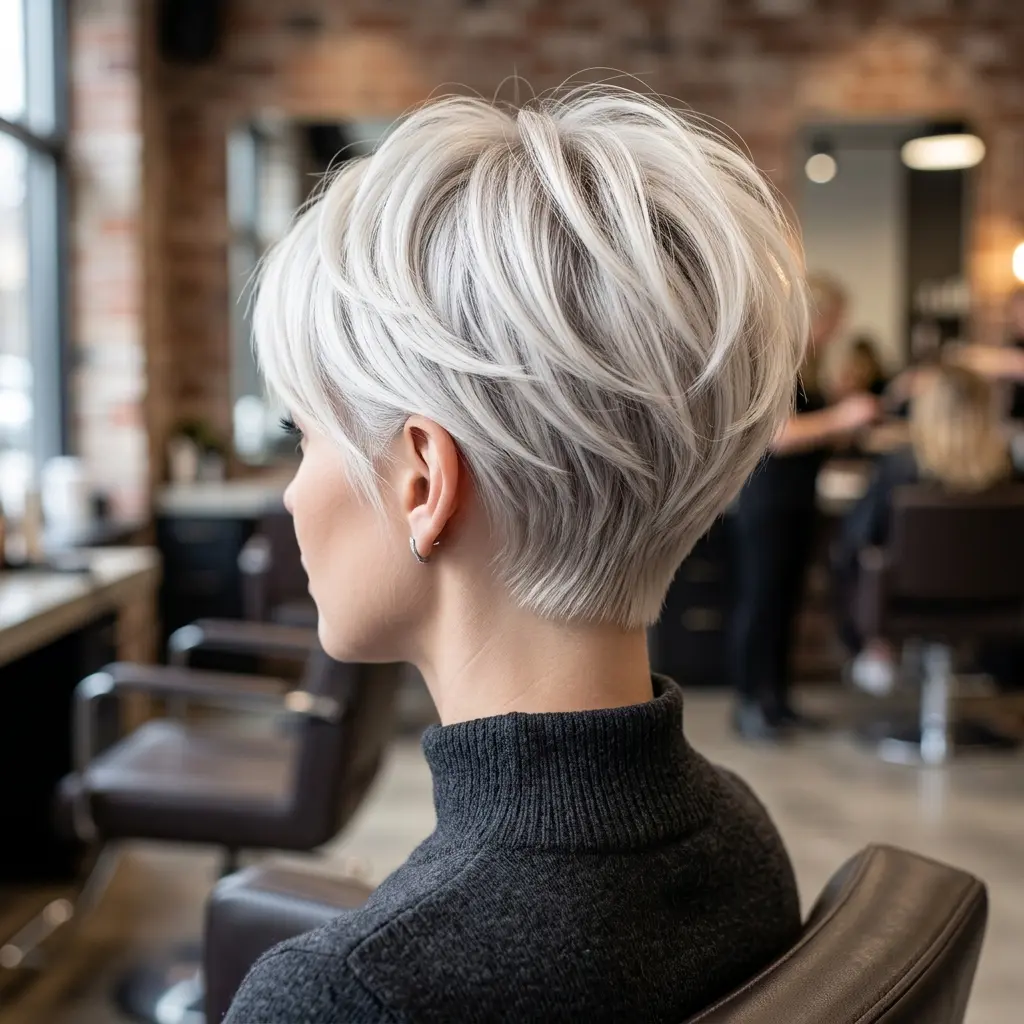 #23 Very Short Stacked Pixie Bob