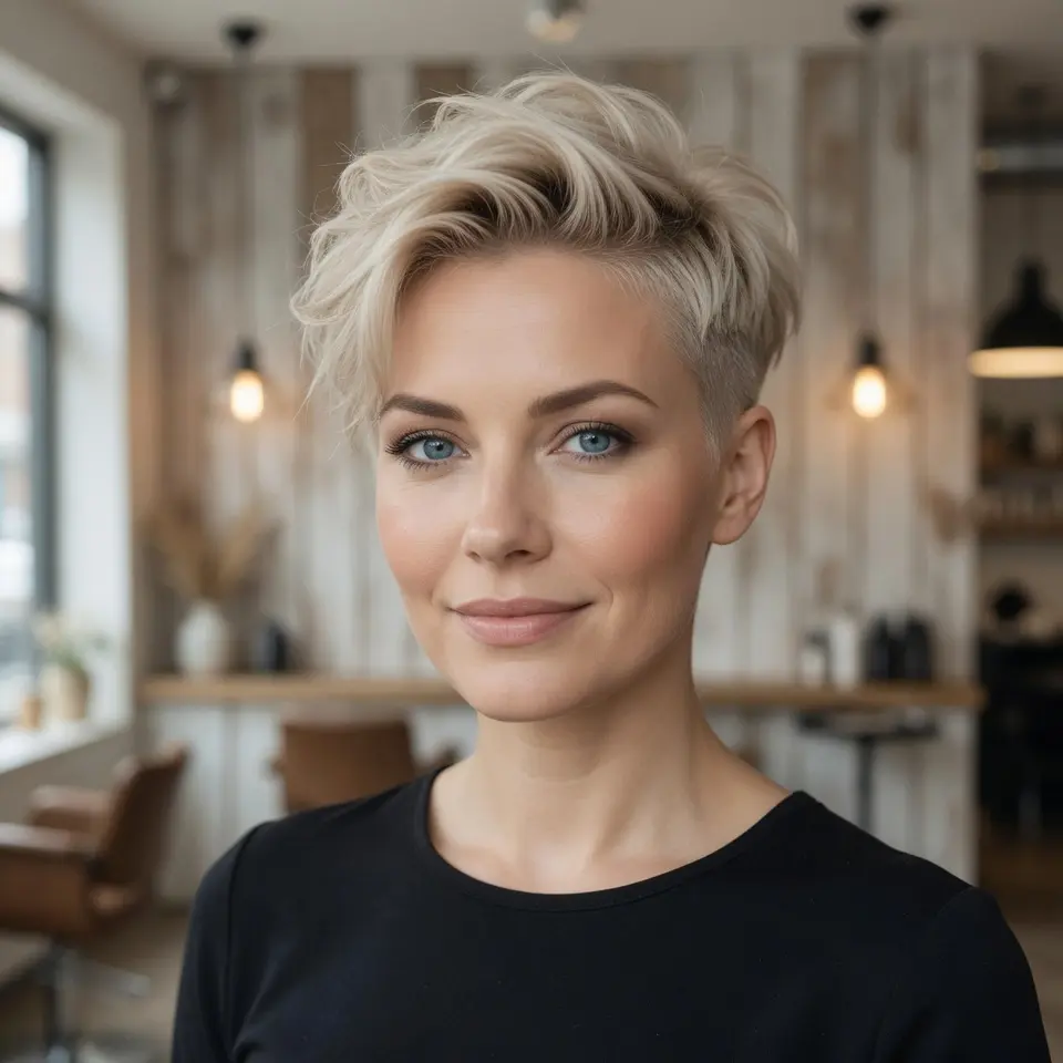 #3 Choppy Pixie Cut