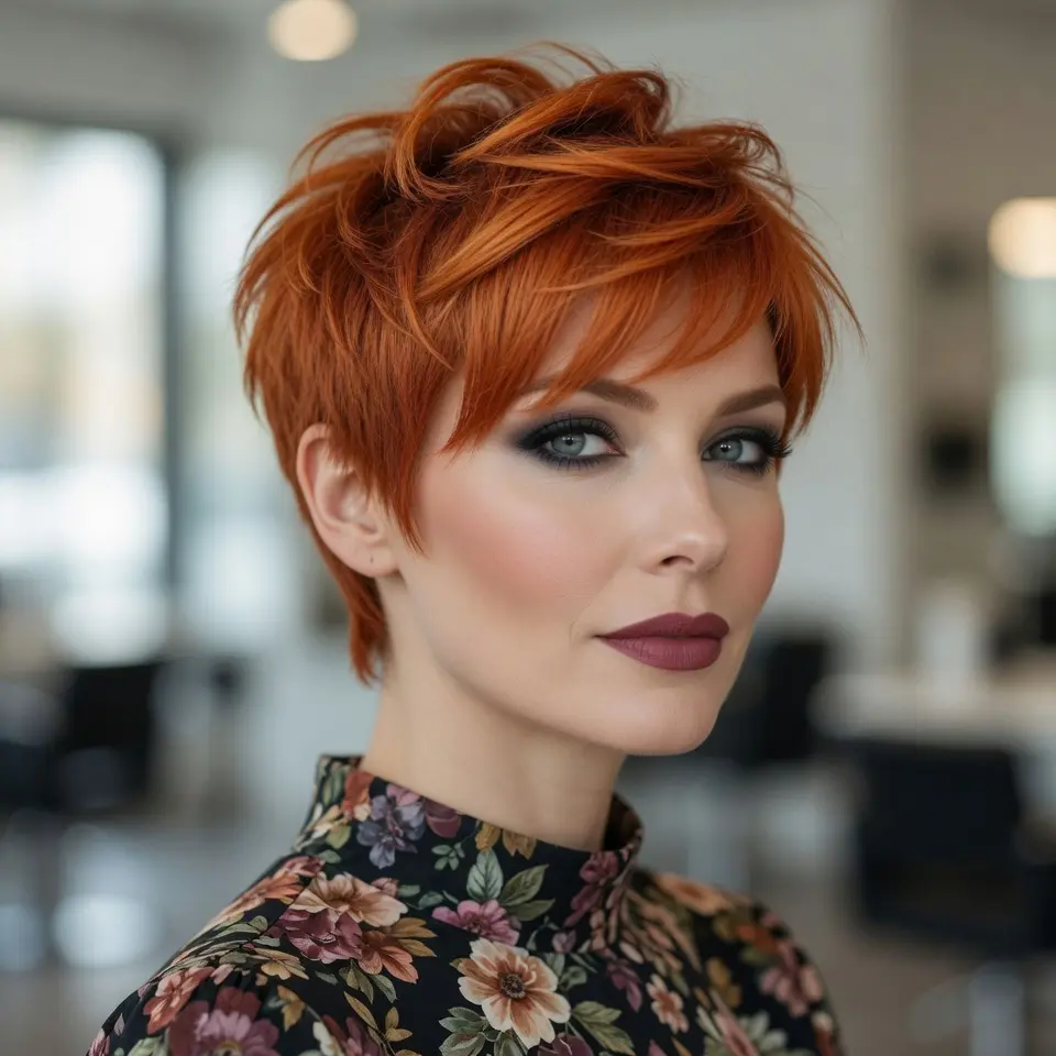 #6 Copper Cropped Bixie