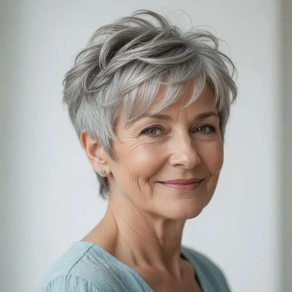 #9 Chic Pixie Cut with Lots of Volume