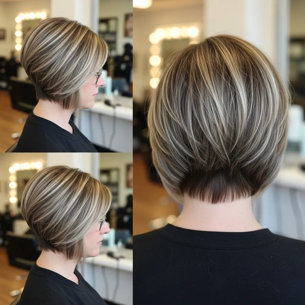 #9 Classic Bob with Stacked Layers