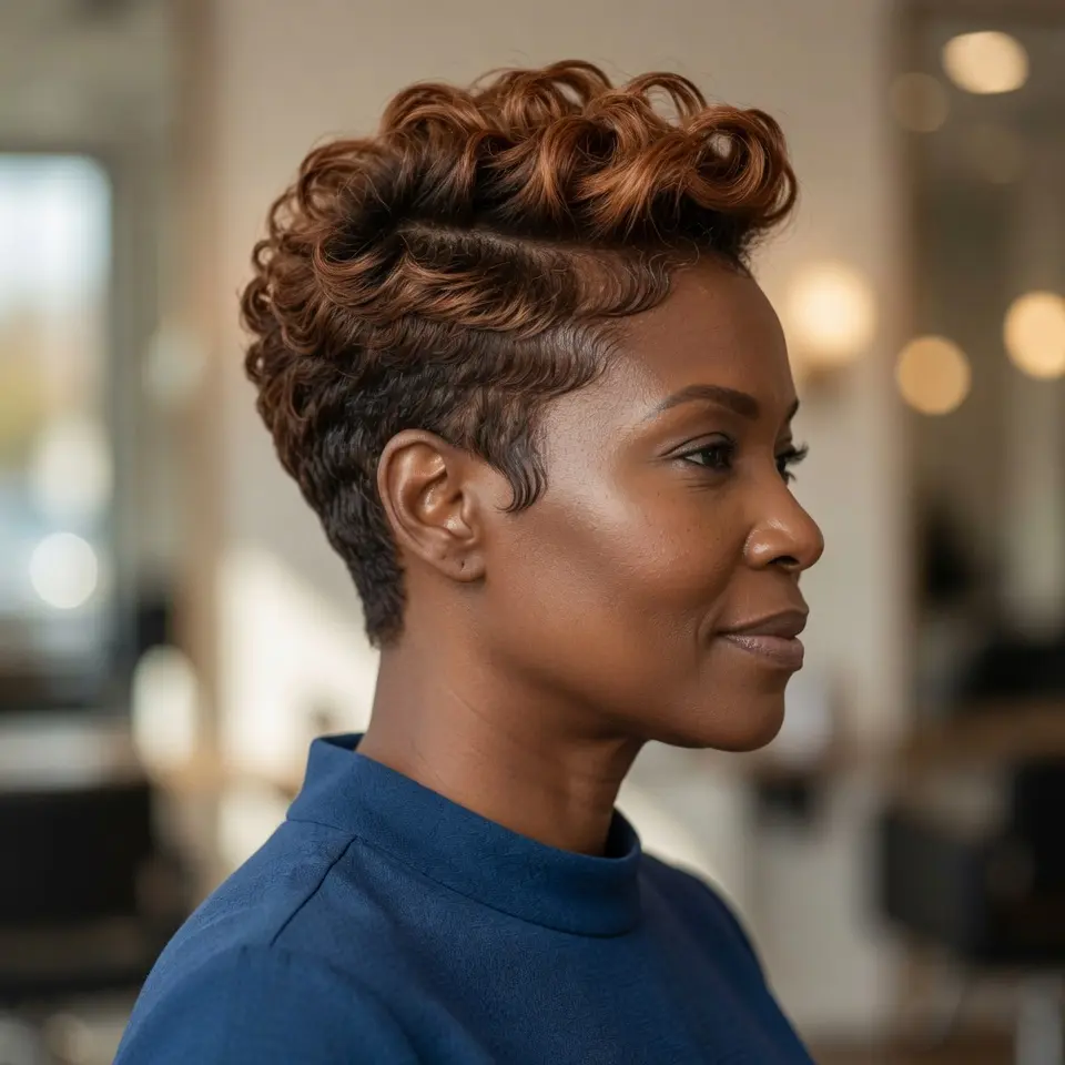 #11 Natural Pixie for Black Women