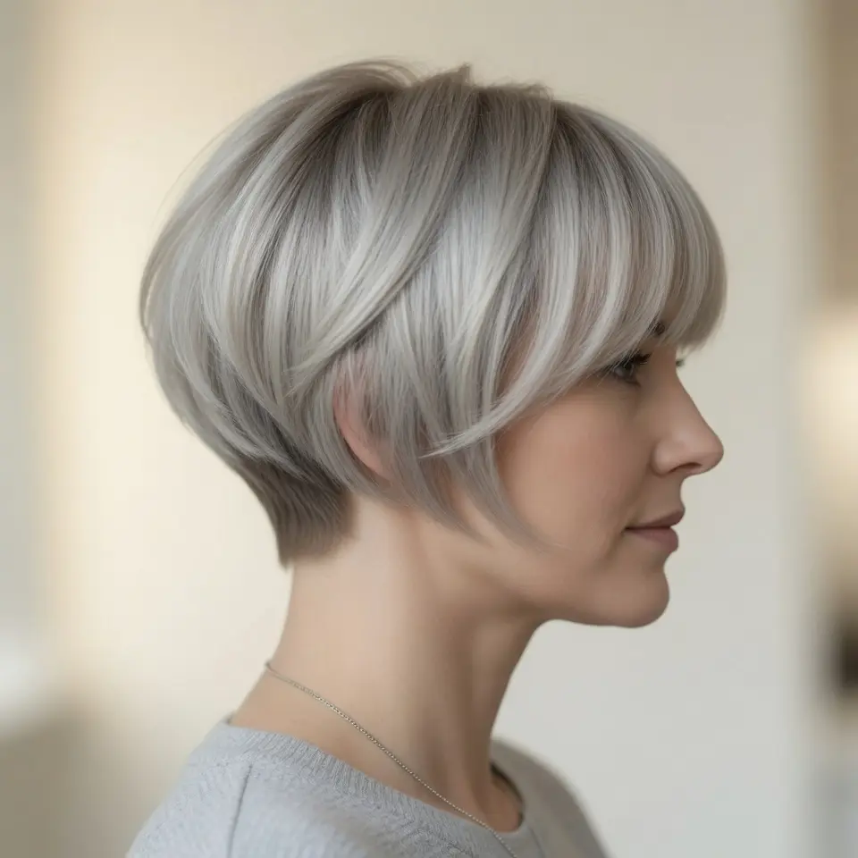 #15 Grey Pixie Bob Crop