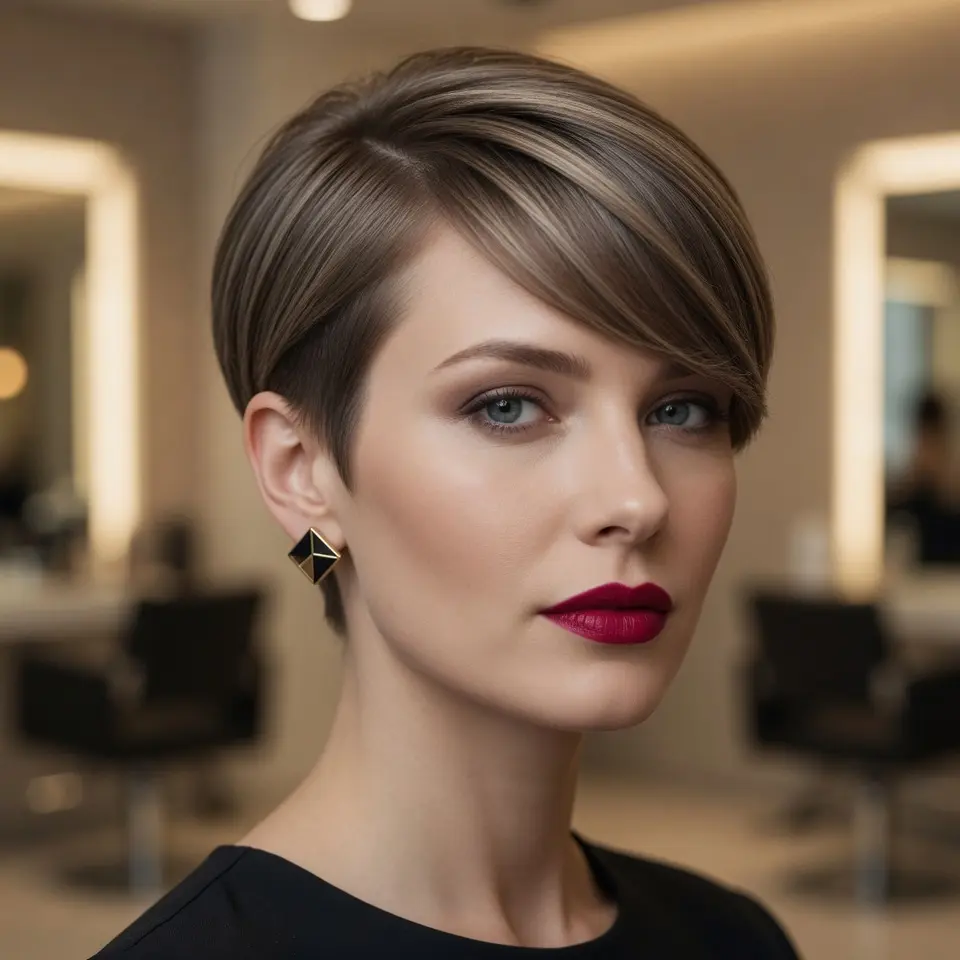 #15 Side-Swept Pixie