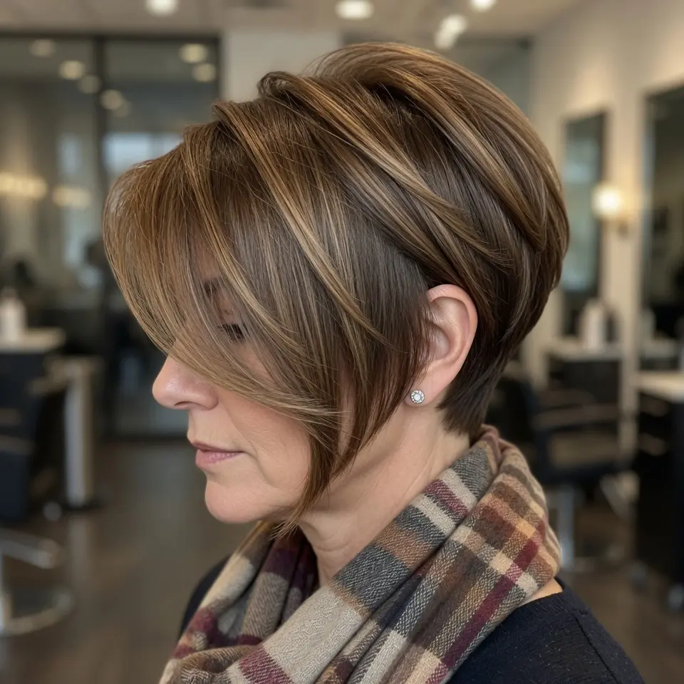 #18 Angled Pixie Bob for Women Over 60