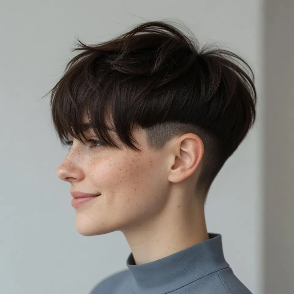 #21 Pixie Bob with a Nape Undercut