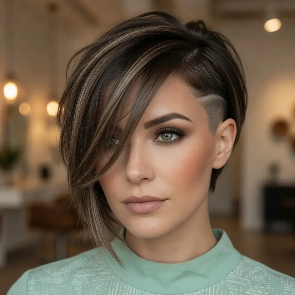 #24 Pixie Bob with a Side-Part