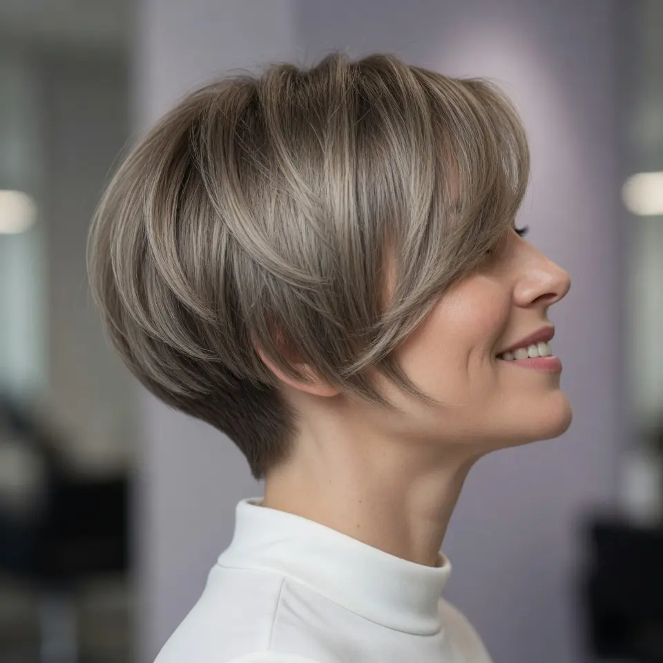 #26 Textured Pixie Bob for Women Over 50