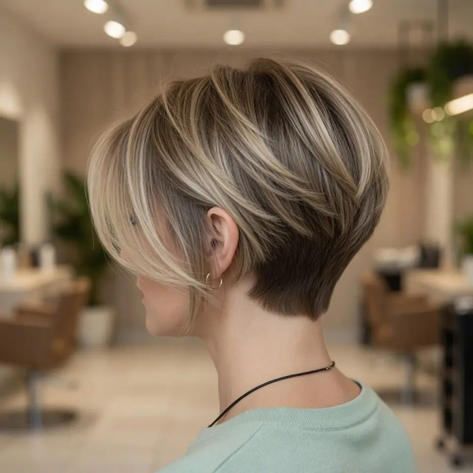 #5 The Perfect Undercut Pixie Bob