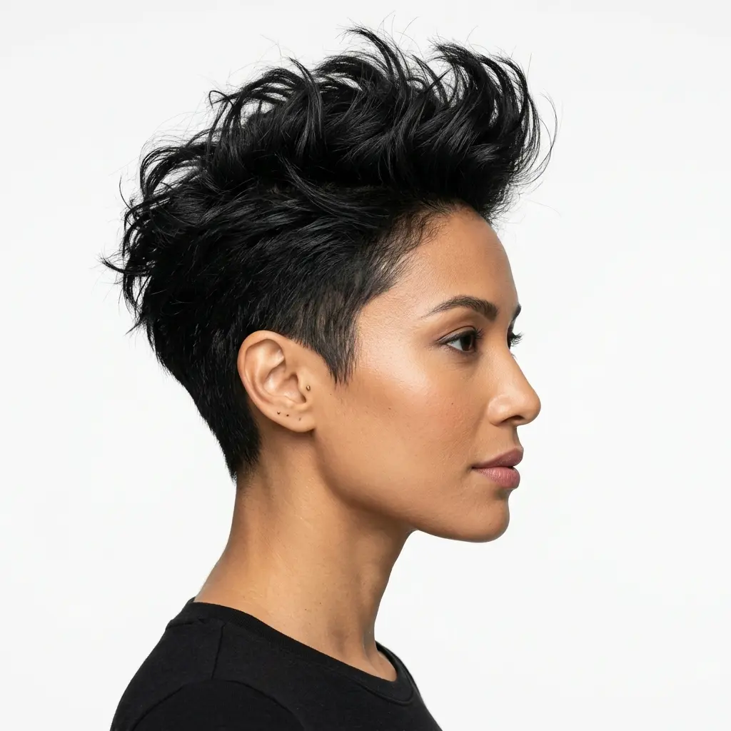 #10 Cute & Spiky Cut