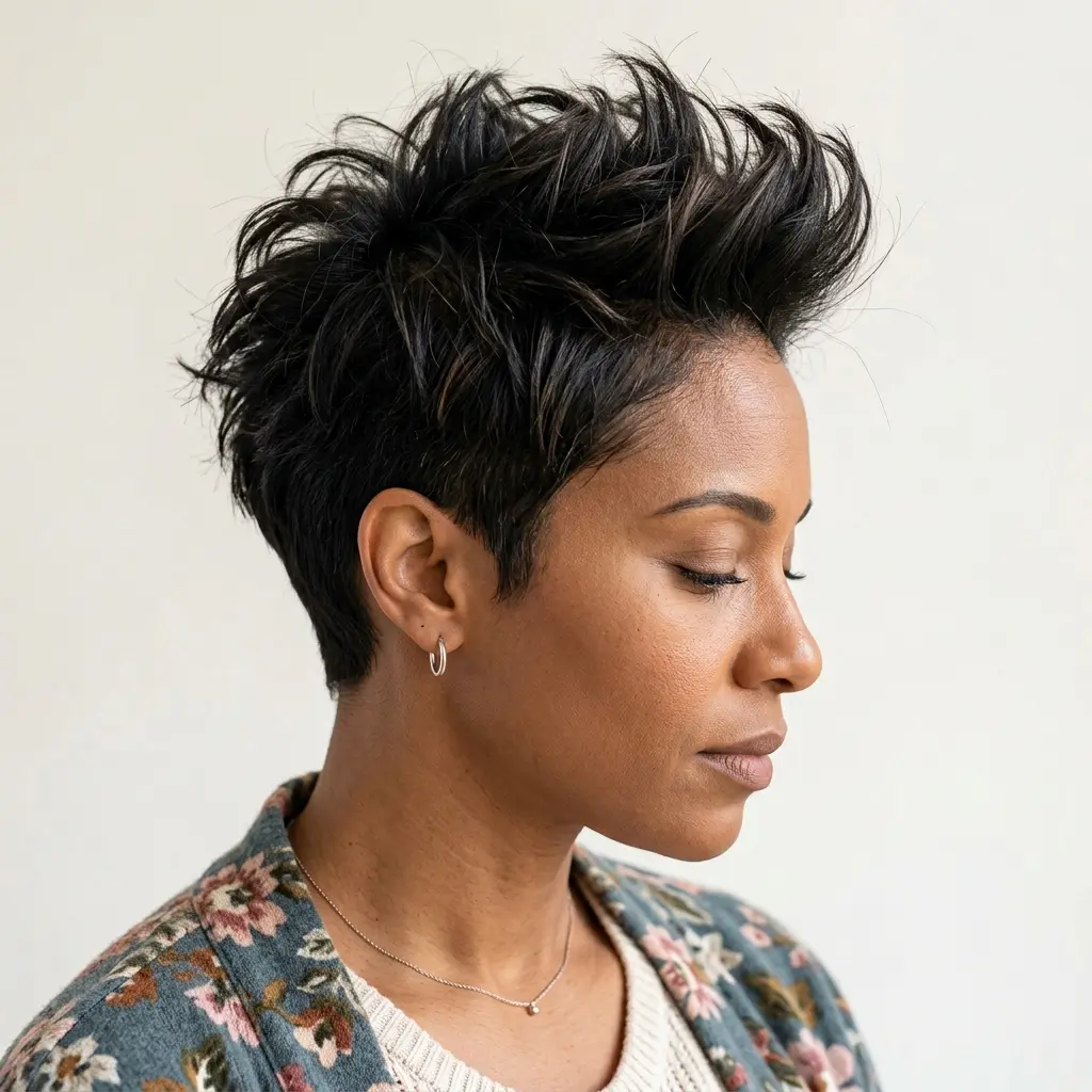 #12 Flattering Cut for Thick Hair