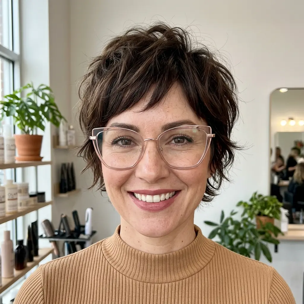 #3 Tousled Pixie with Soft Micro Bangs