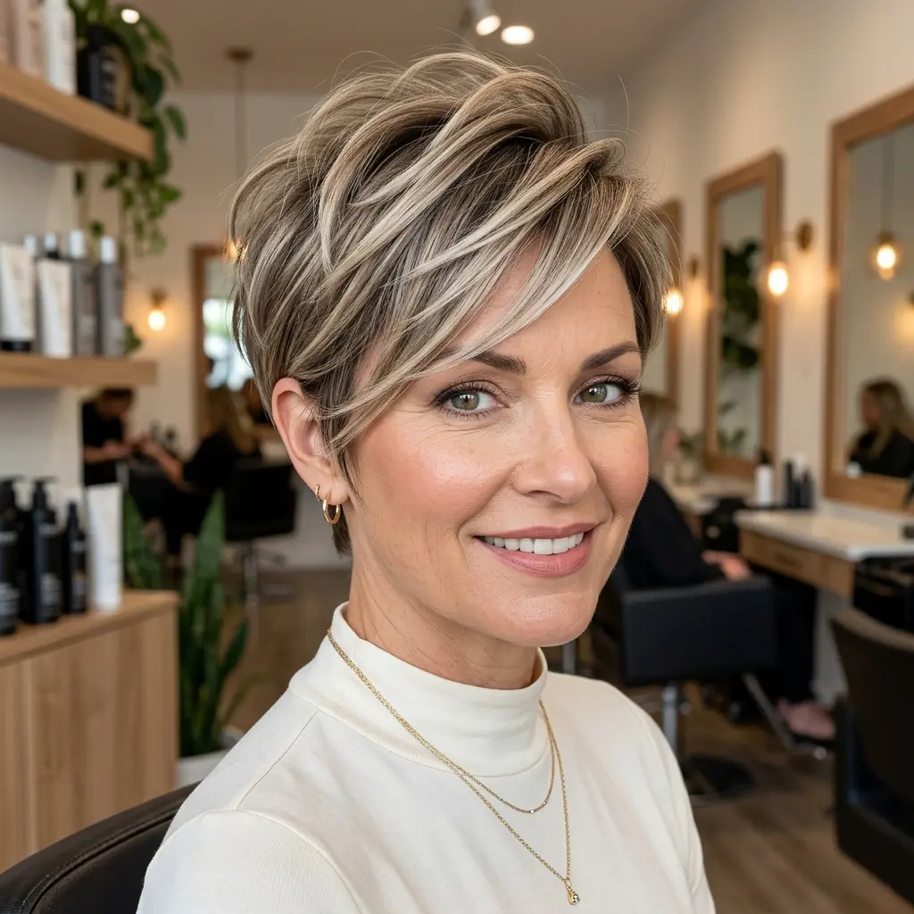 #5 The Low-Maintenance Long Pixie
