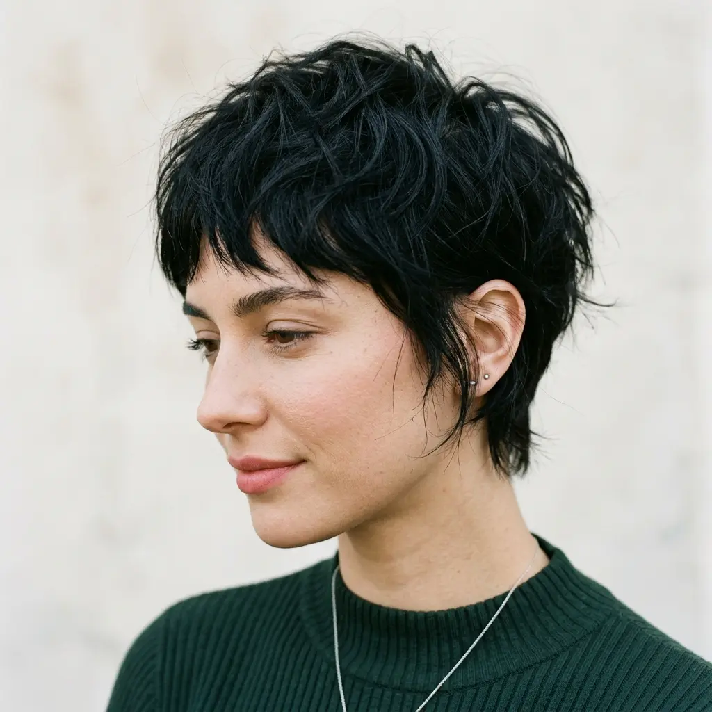 #5 Low-Maintenance Choppy Pixie