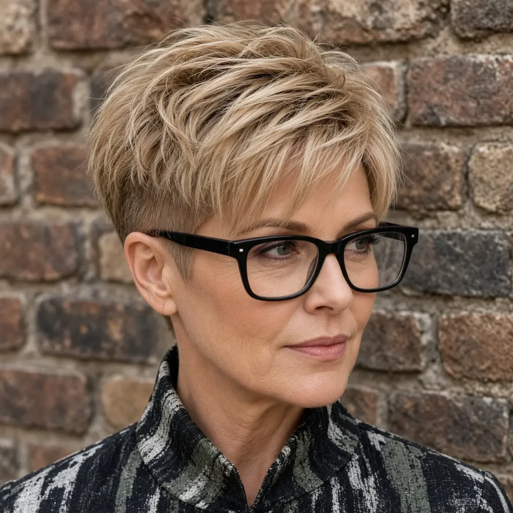 #1 Choppy Pixie with Textured Layers