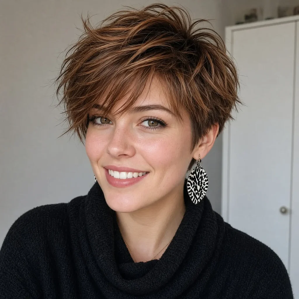 #17 Amazing Pixie Shag with Fringe