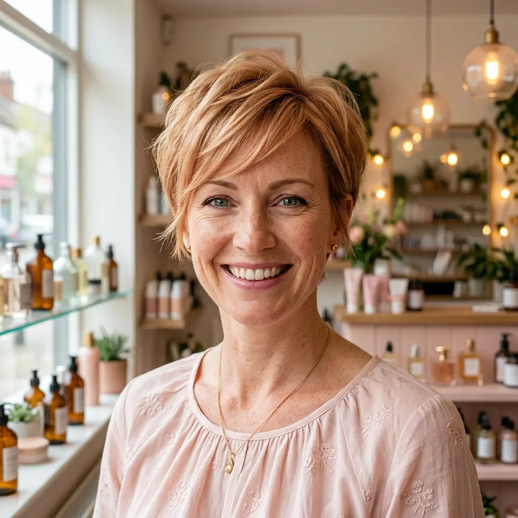 #1 Soft Textured Feminine Pixie Cut