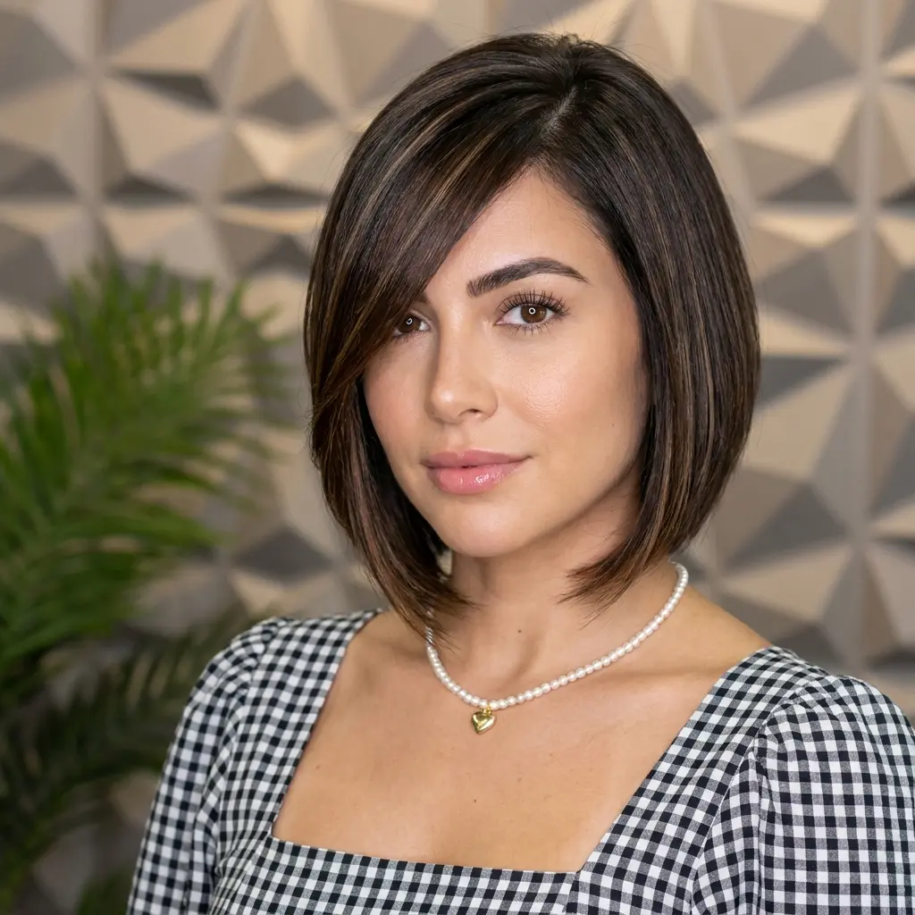 #1 Easy Side-Swept Bob