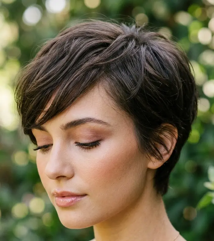 #11 Low-Maintenance Pixie Hairstyle