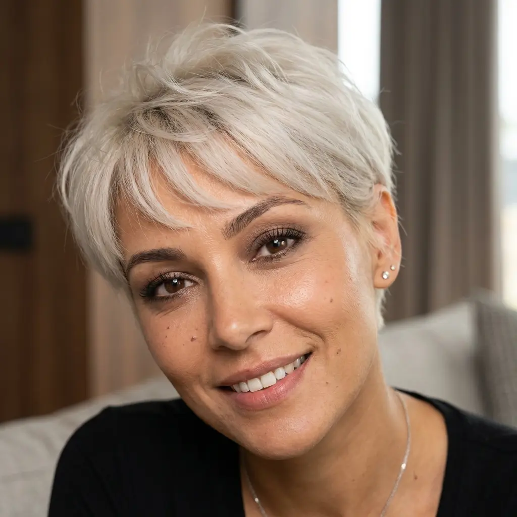 #5 Halle Berry Inspired Pixie Cut