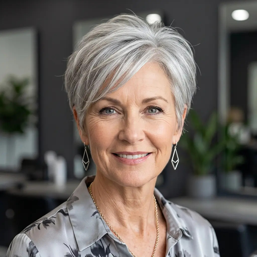 #7 Low-Maintenance Pixie for Women Over 60