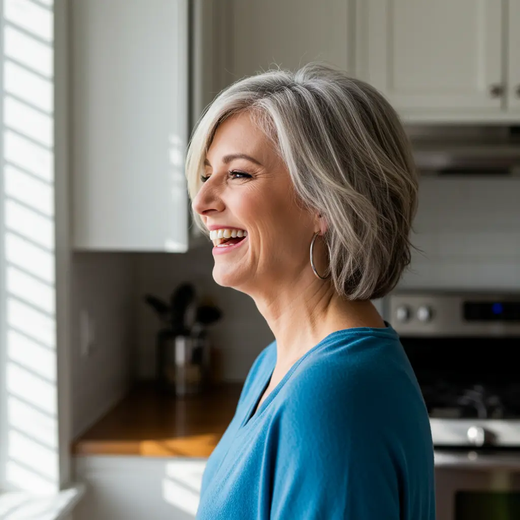  Edgy Layered Haircut for Thin Hair