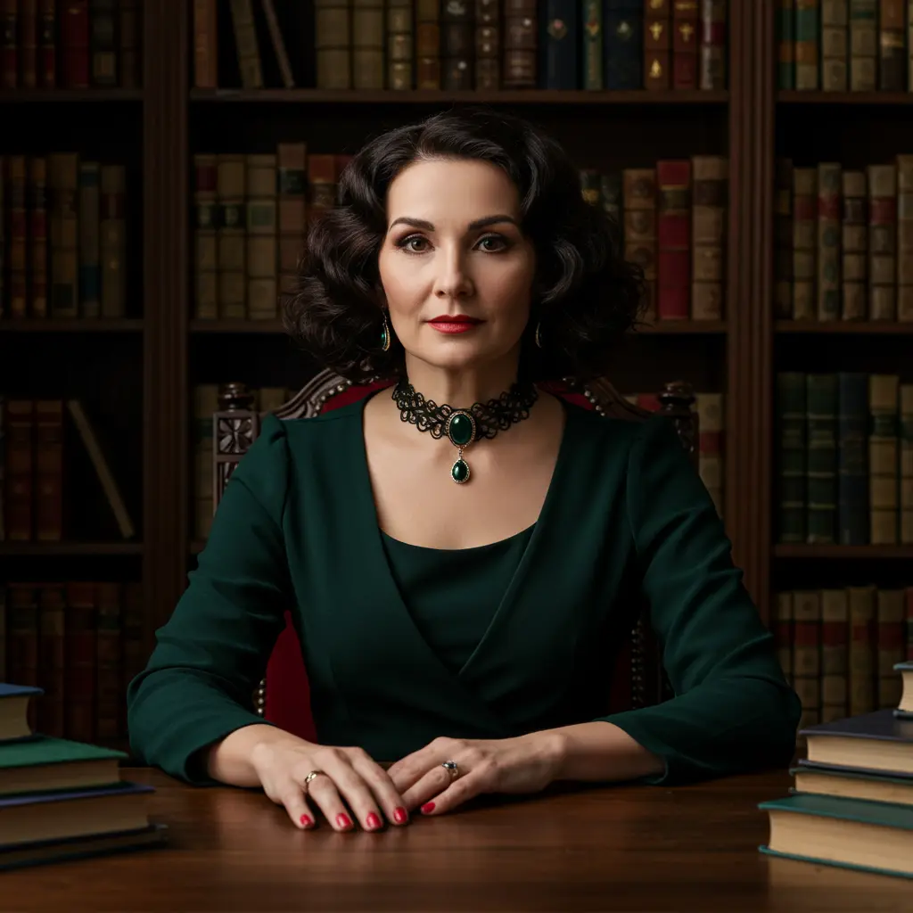 Dark Auburn Sweeping Bob