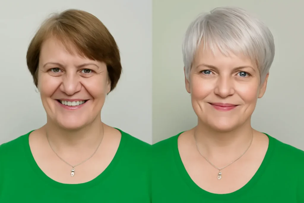 Shaggy Pixie for Thinning Hair