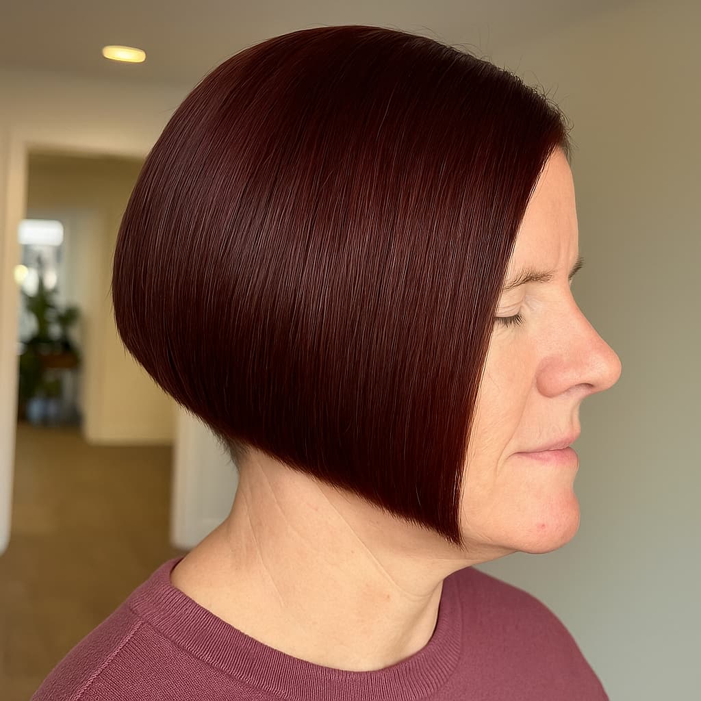 Textured Inverted Bob