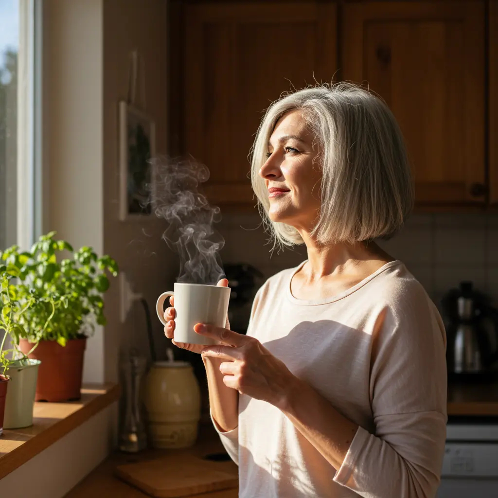 Grey Asymmetrical Bob for Thin Hair