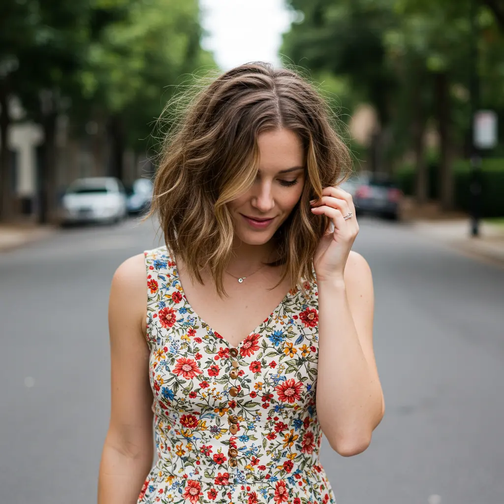 The Wispy Casual Long Bob