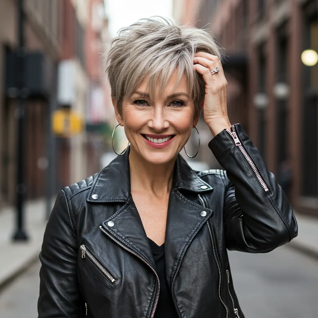 Shaggy Pixie Cuts with Razor Finish