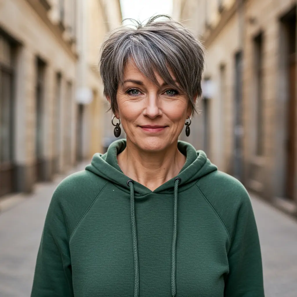 Pixie with Shaggy Layers