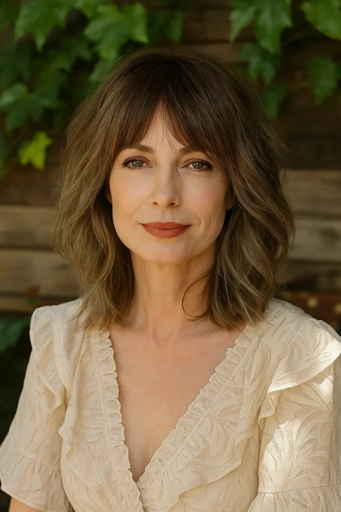 Shaggy Long Bob with Soft Ends