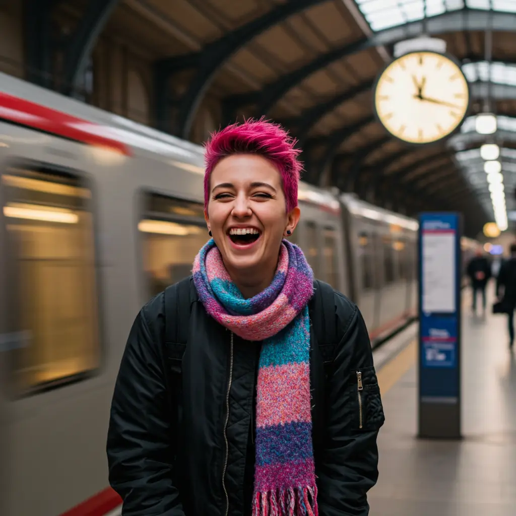 Wash-And-Wear Short Spiky Hair