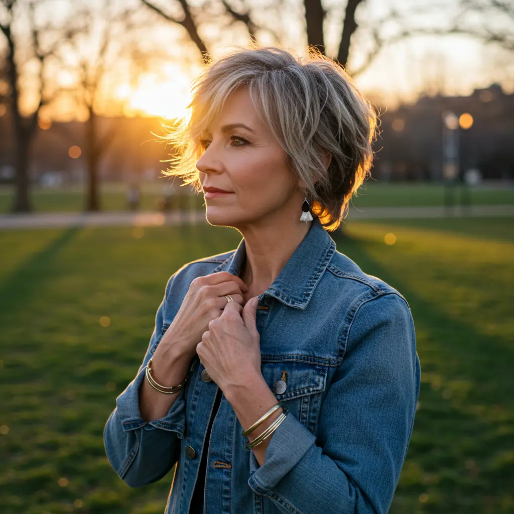 Wolf Cut Short with Shaggy Layers