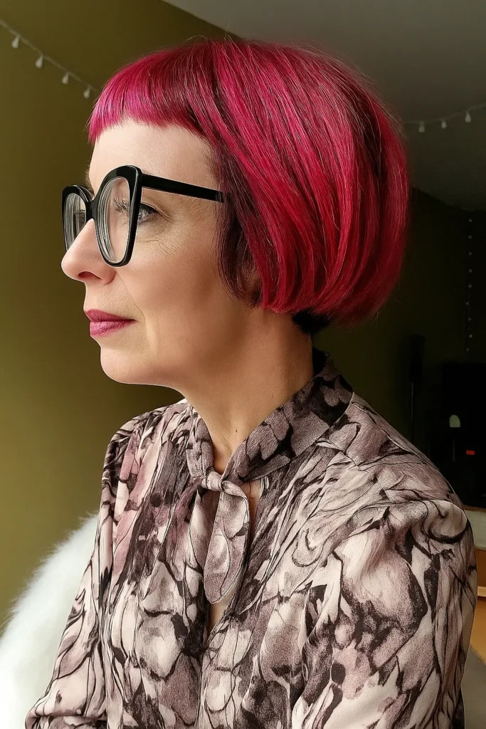 Edgy Short French Bob