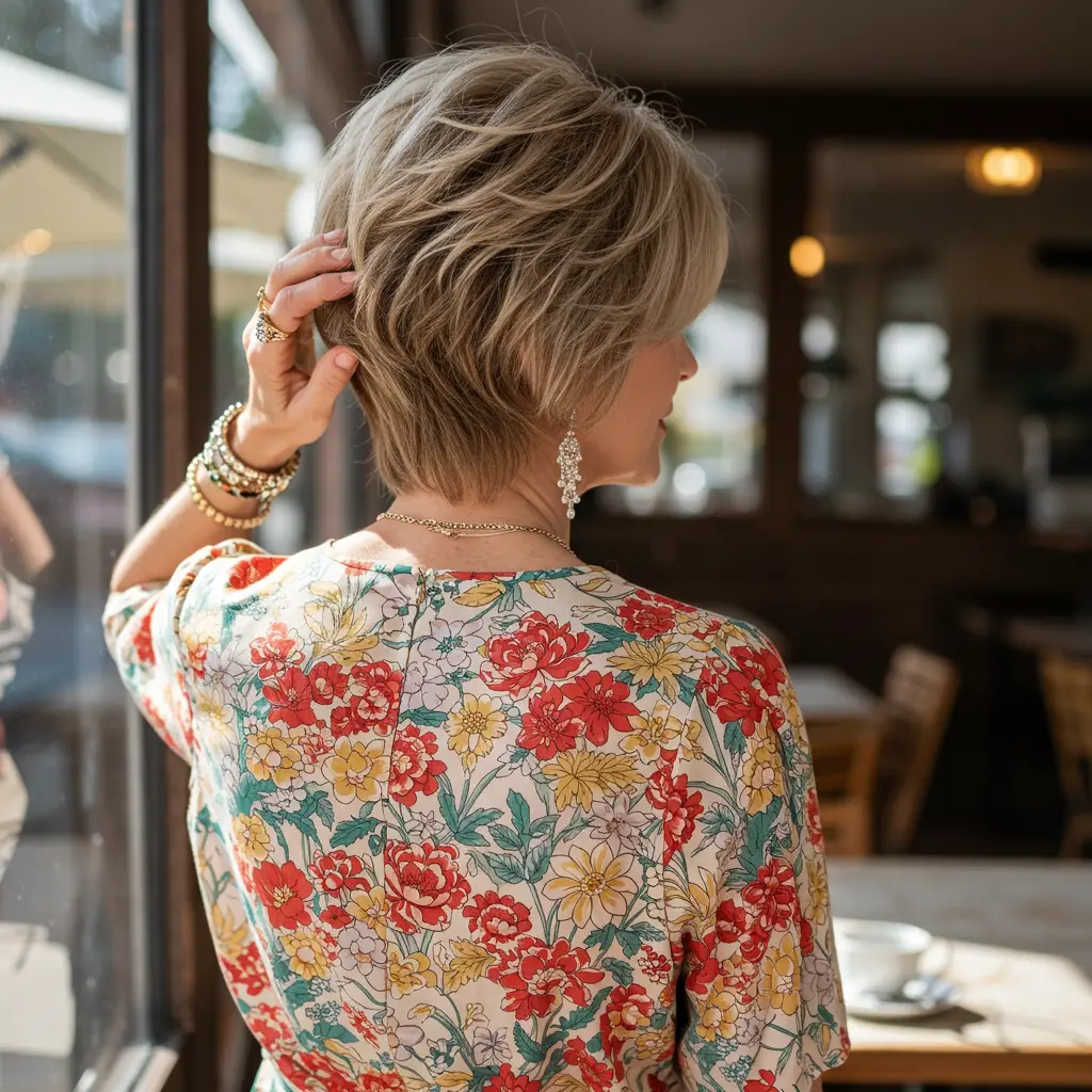 70s Shag Haircut Short with Feathered Ends
